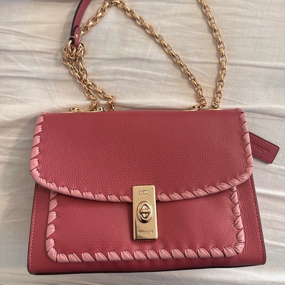 Coach purse. Pebble leather - Picture 10 of 12